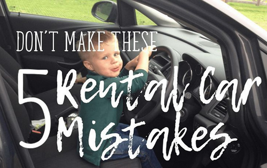 Common Car Rental Mistakes to Avoid